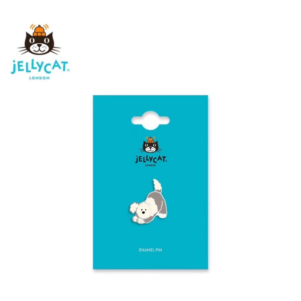 NWT jellycat official Ewert Sheepdog pin Limited EDITION VHTF